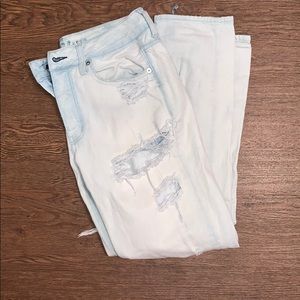 AE Distressed Tomgirl Jeans